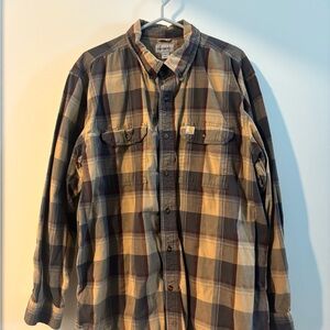 Carhartt Men's Plaid Flannel Shirt